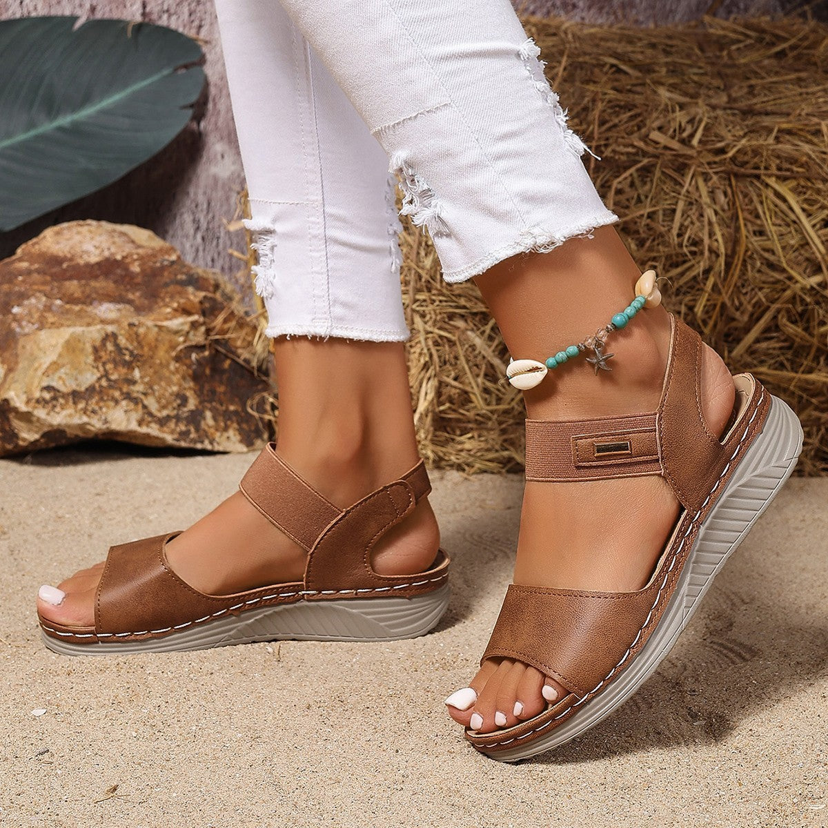 Sandales à picots pour femmes