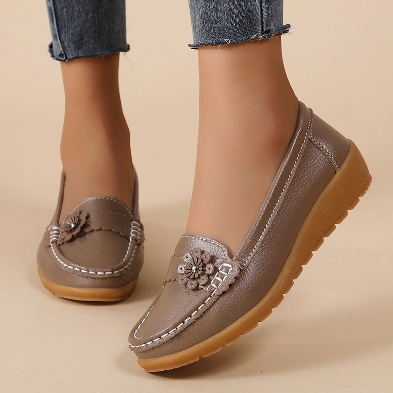 Mocassins assortis pour femmes