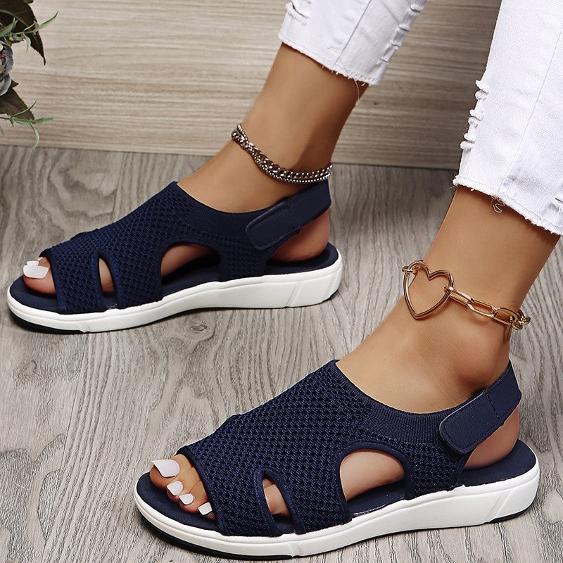 Sandales plates pour femmes Chaussures
