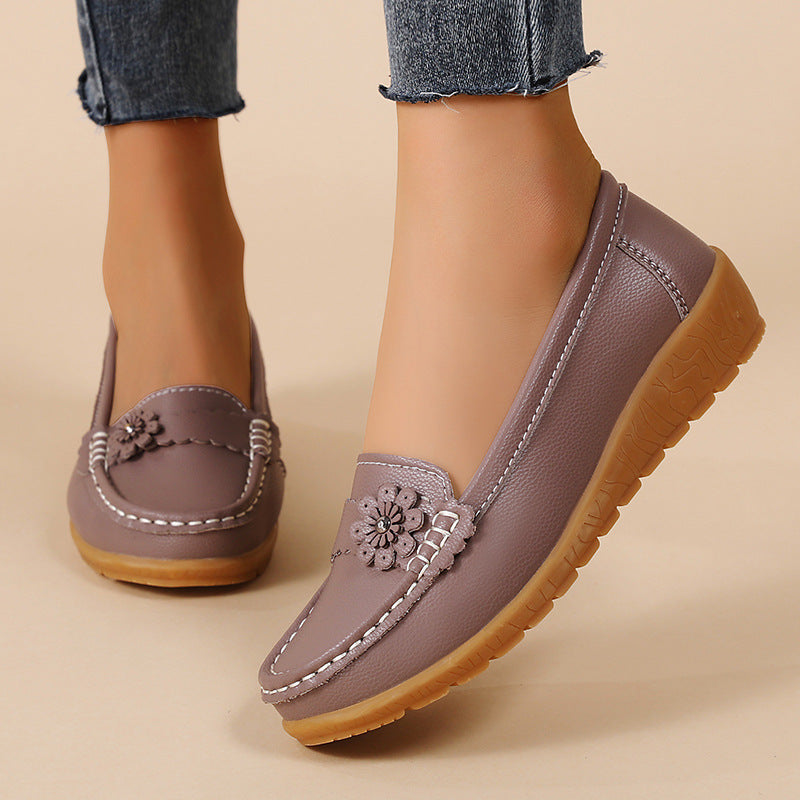 Mocassins assortis pour femmes