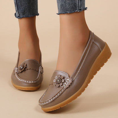 Mocassins assortis pour femmes