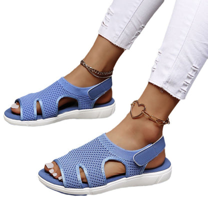 Sandales plates pour femmes Chaussures